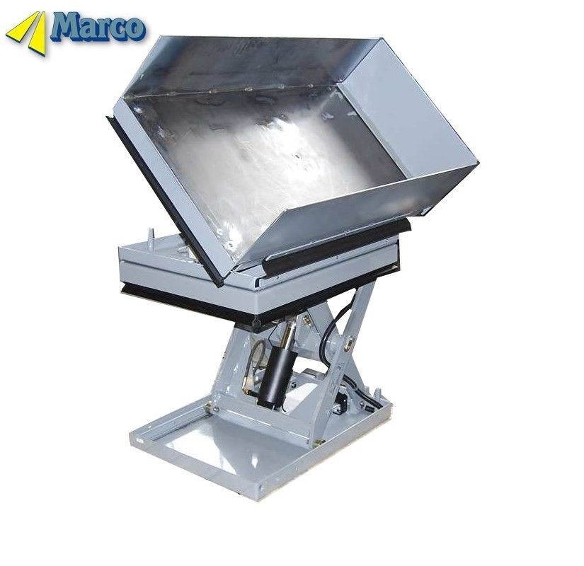 Marco Ergonomic Hydraulic Tilt Scissor Goods Lift Table dla płynnego podnoszenia stacjonarnego