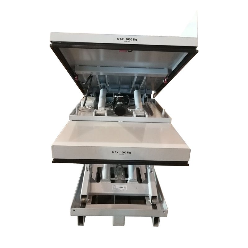 Podnośnik hydrauliczny nożyczkowy Mini Tilt Table dla 1 tony poziomu masy i pojemności nośnej