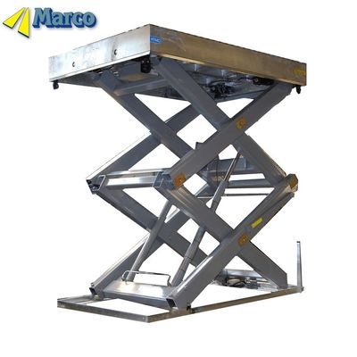 900 mm Bliska wysokość Marco pionowa hydrauliczna nożyczka podnosząca platformę roboczą dla stacjonarnych